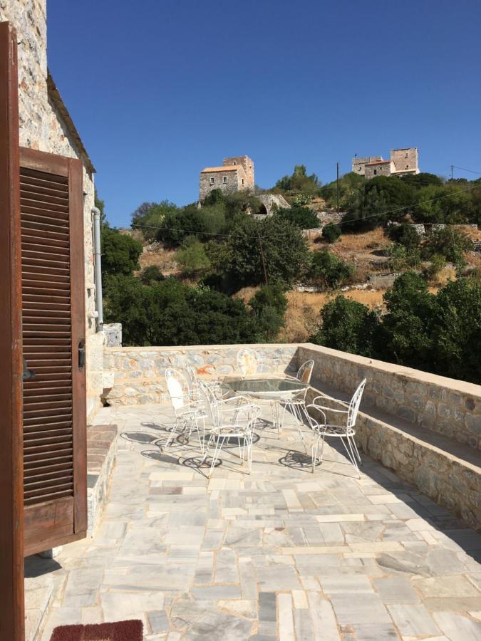 Peace In The Wildest Landscape Of Mani Villa Lagia Bagian luar foto