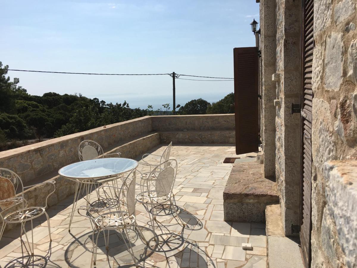 Peace In The Wildest Landscape Of Mani Villa Lagia Bagian luar foto