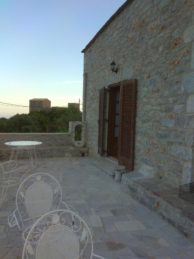 Peace In The Wildest Landscape Of Mani Villa Lagia Bagian luar foto